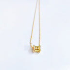 Or Collier artisanal délicat