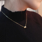 Or Collier artisanal délicat