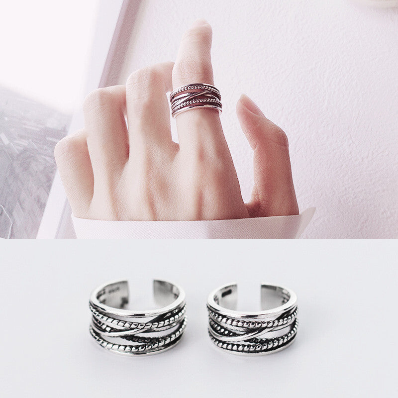 Argent Bague charmant pour toute occasion