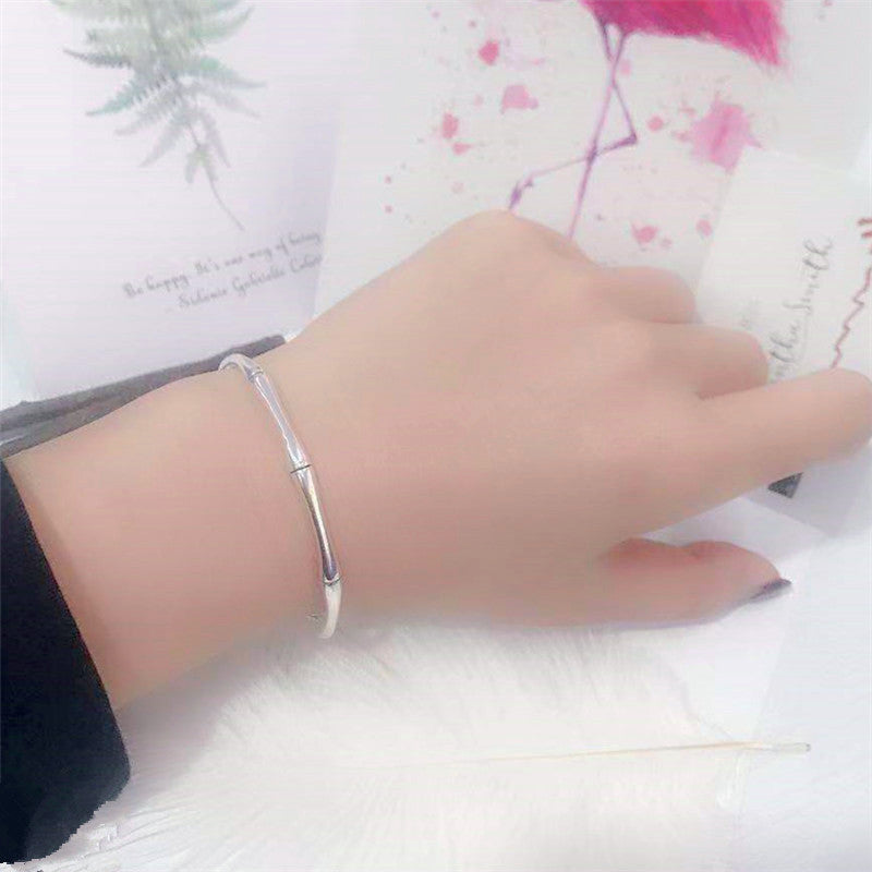 Argent Bracelet vintage fait main