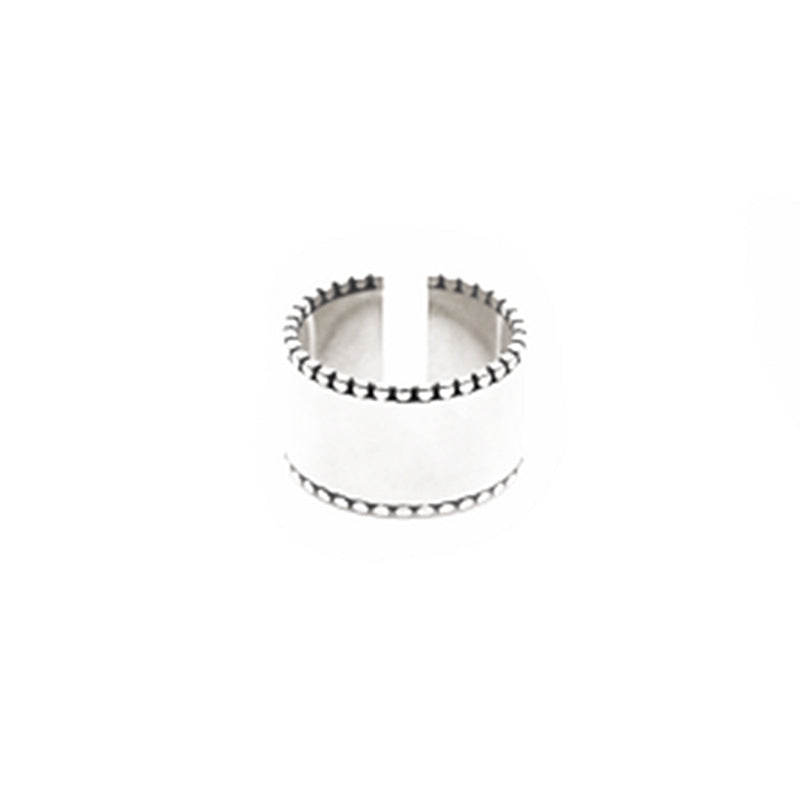 Argent Bague artisanal délicat