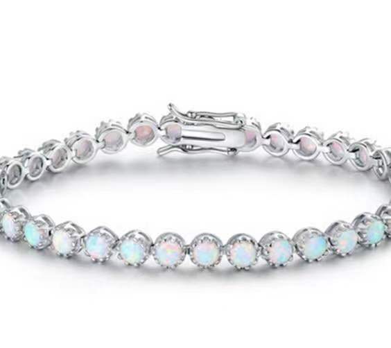 Argent Bracelet classique au charme intemporel