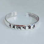 Argent Bracelet vintage fait main