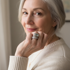 Argent Parure sublime pour tous les jours