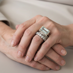 Argent Parure sublime pour tous les jours