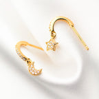 Boucle d'oreille artisanal délicat