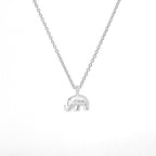 Argent Collier magnifique au style unique