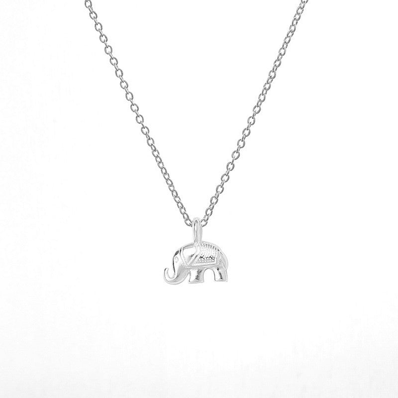 Argent Collier magnifique au style unique