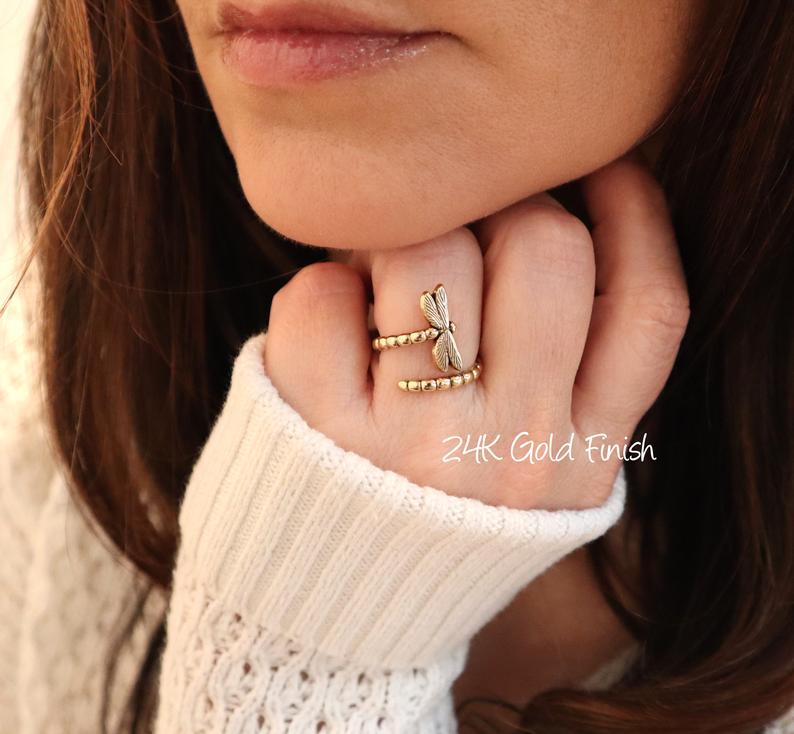 Argent Bague artisanal délicat