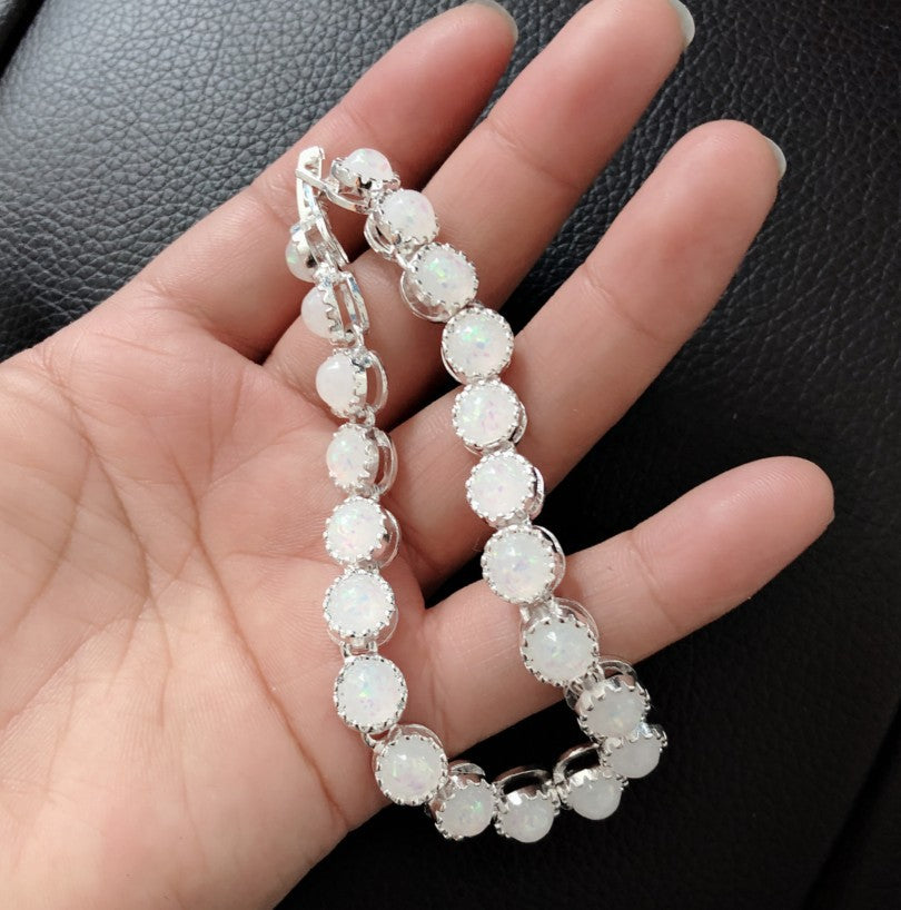 Argent Bracelet classique au charme intemporel