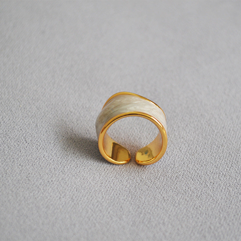 Perle Bague romantique pour moments spéciaux