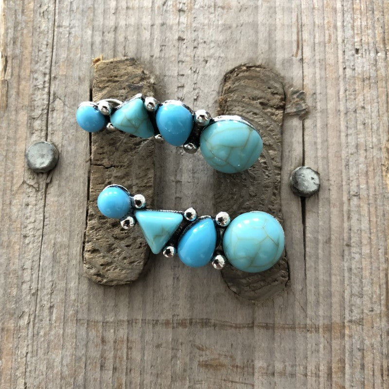 Argent Boucle d'oreille charmant pour toute occasion