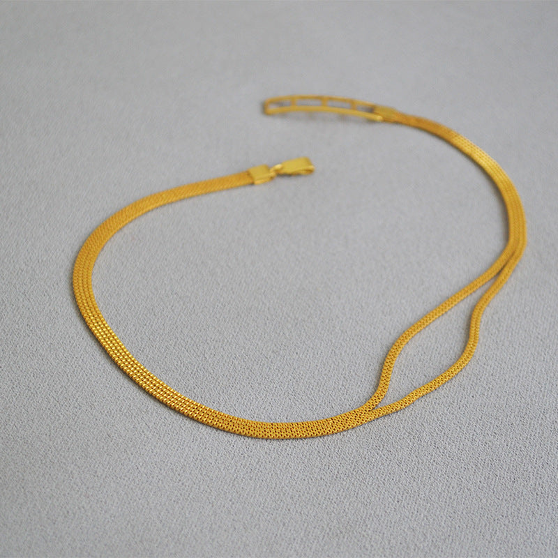 Argent Collier élégant pour toute occasion