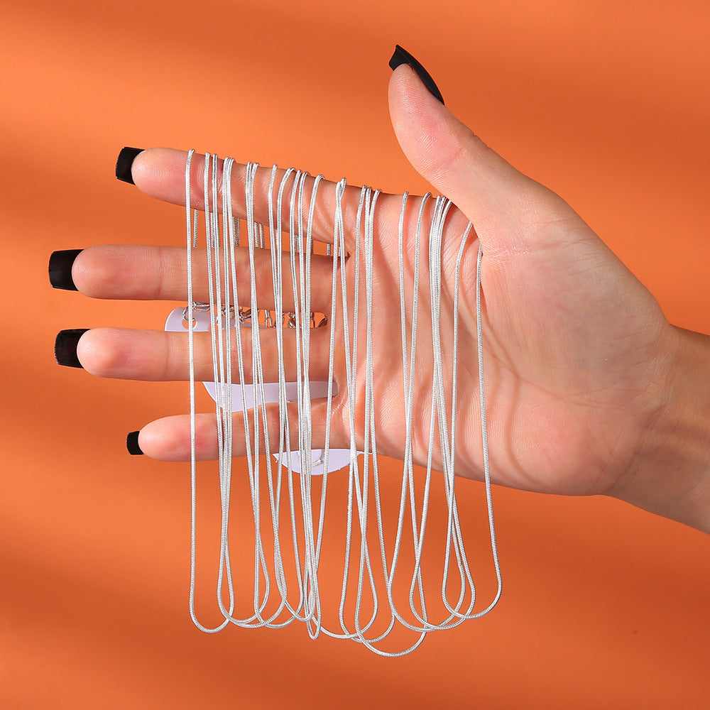 Argent Collier sublime pour tous les jours