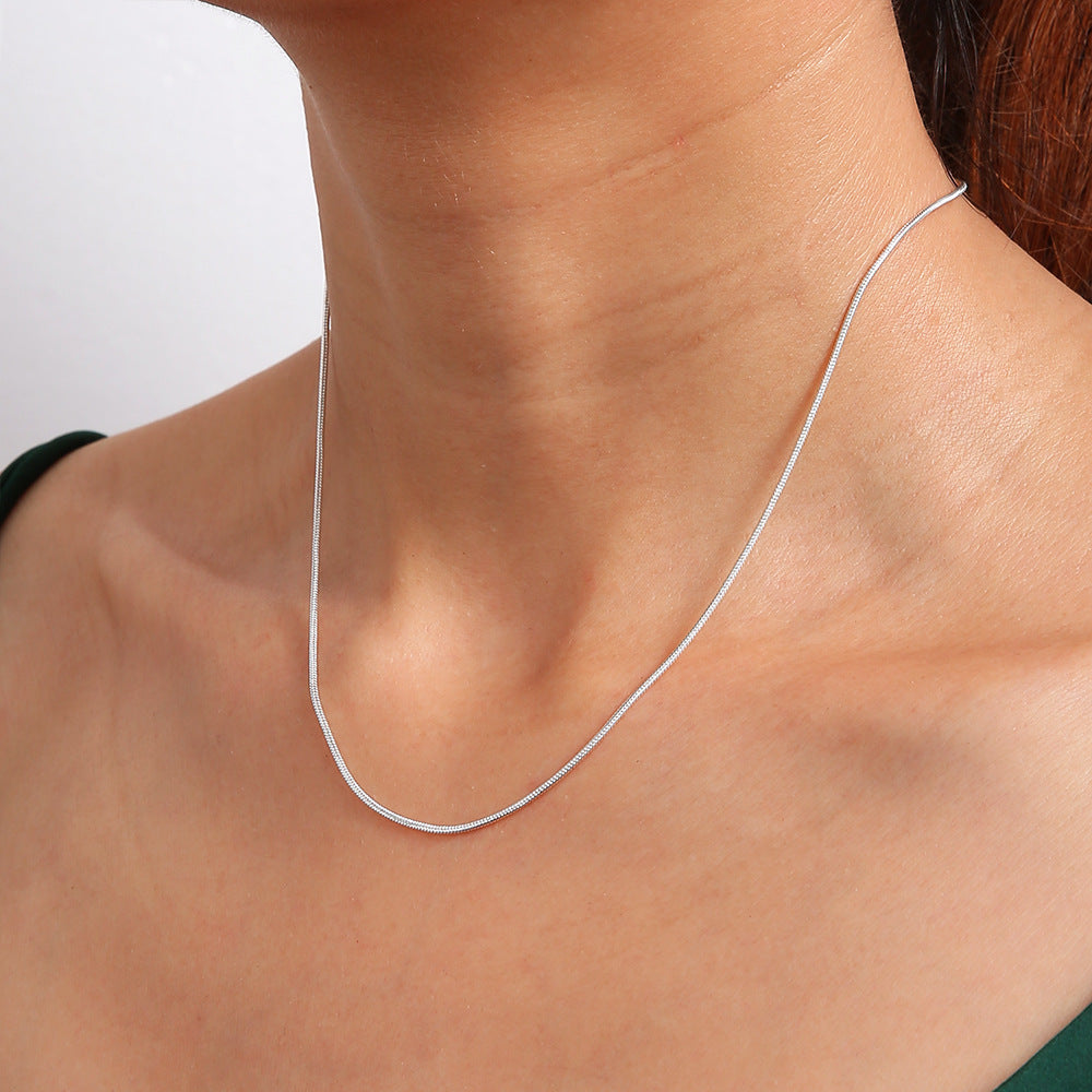 Argent Collier sublime pour tous les jours