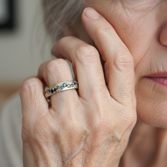 Or Bague romantique pour moments spéciaux