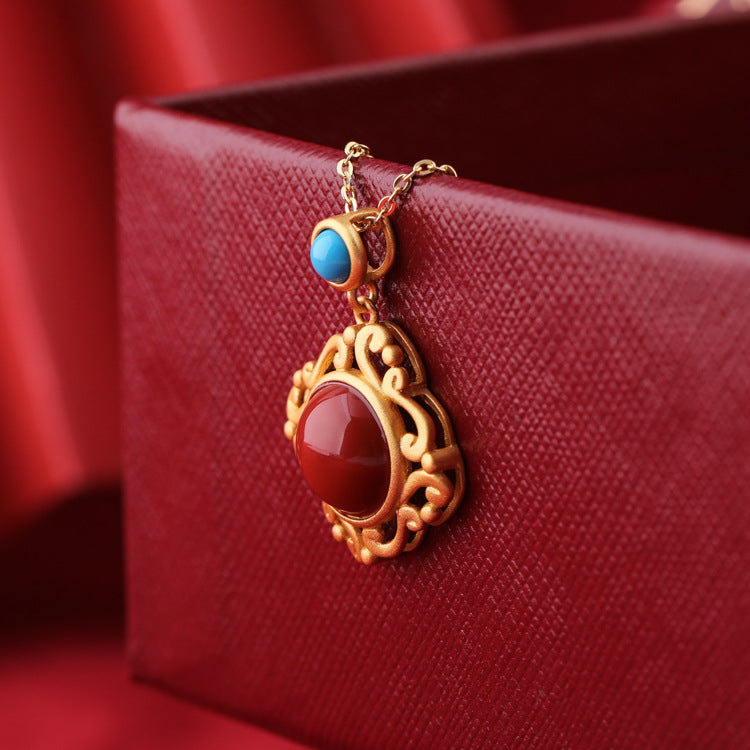 Argent Collier charmant pour toute occasion