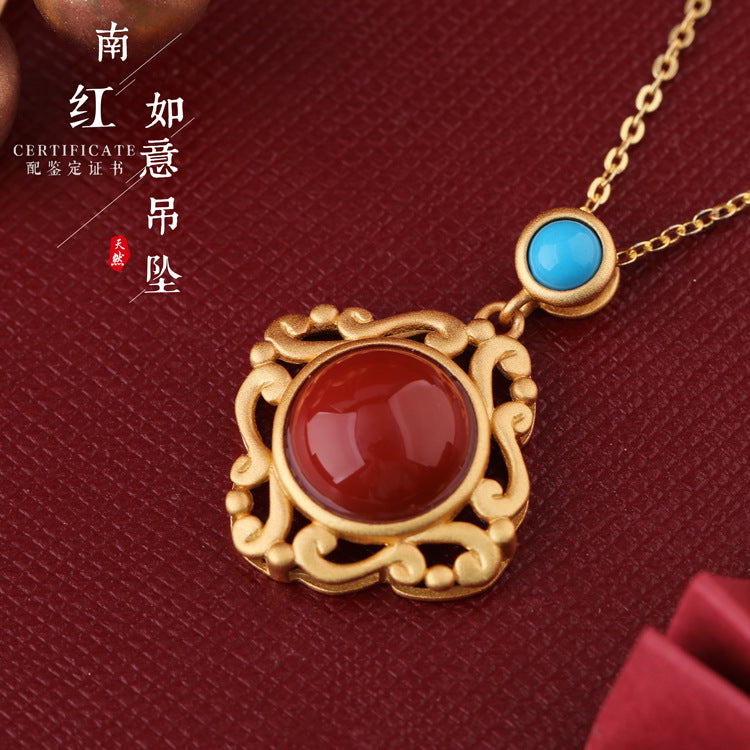 Argent Collier charmant pour toute occasion