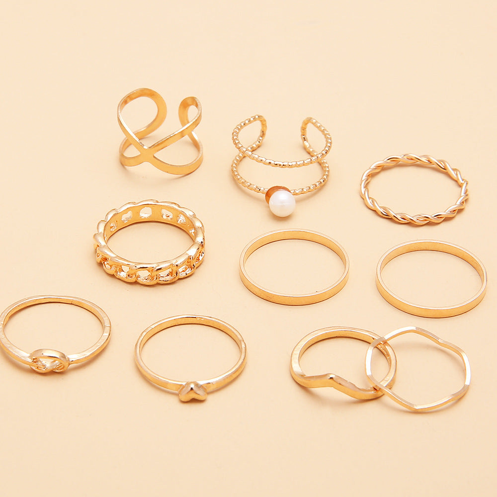 Perle Bague romantique pour moments spéciaux