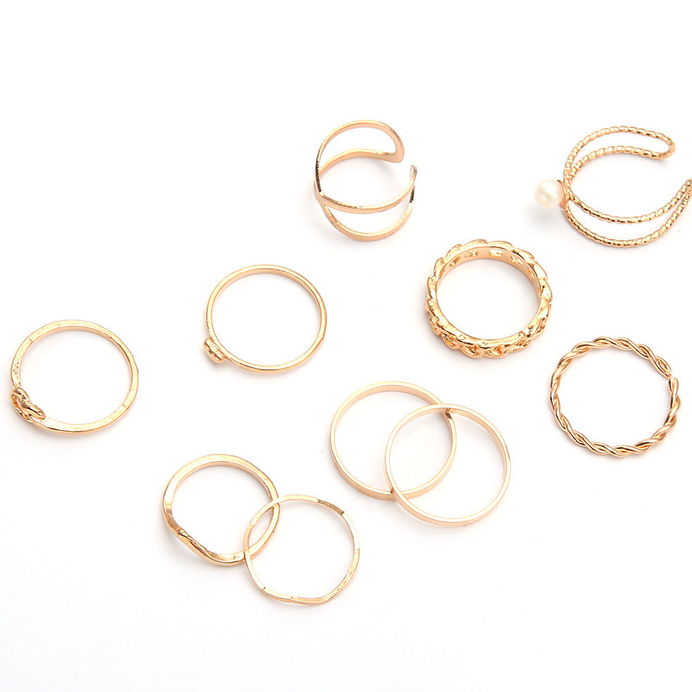 Perle Bague romantique pour moments spéciaux