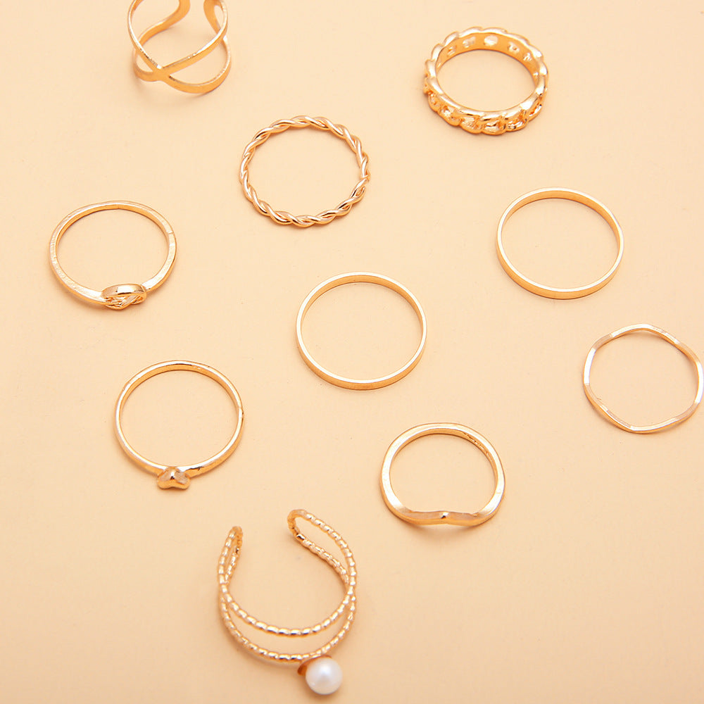 Perle Bague romantique pour moments spéciaux