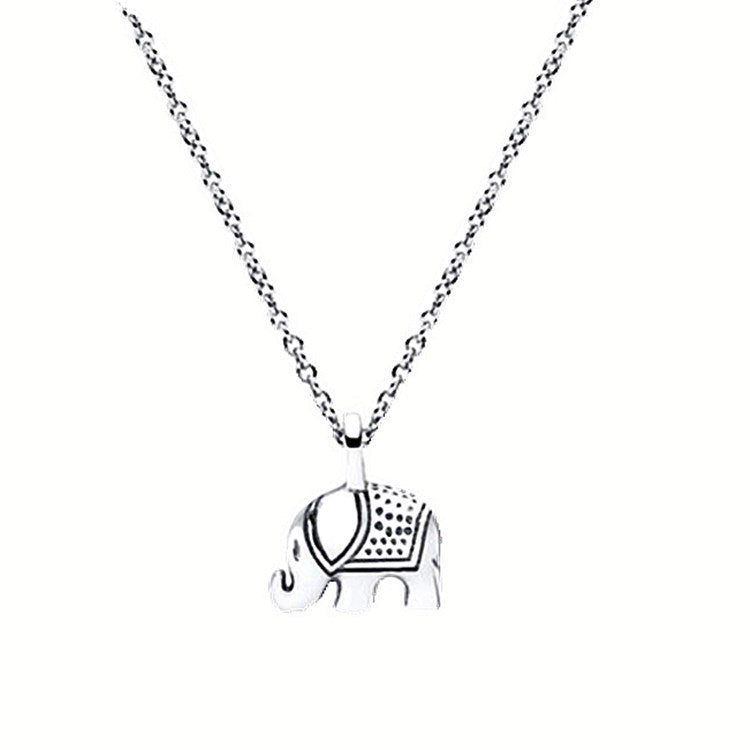 Argent Collier magnifique au style unique