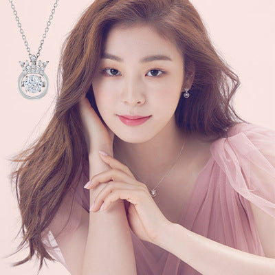 Argent Collier vintage fait main