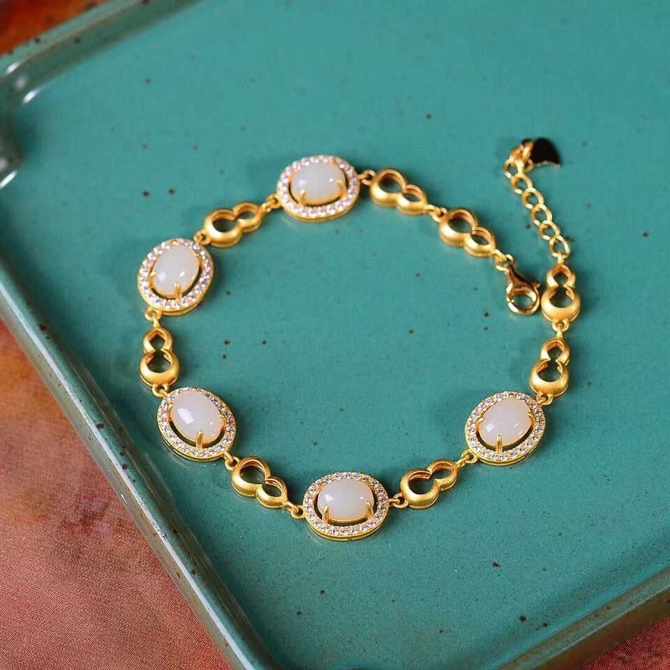 Argent Bracelet classique au charme intemporel