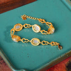 Argent Bracelet classique au charme intemporel