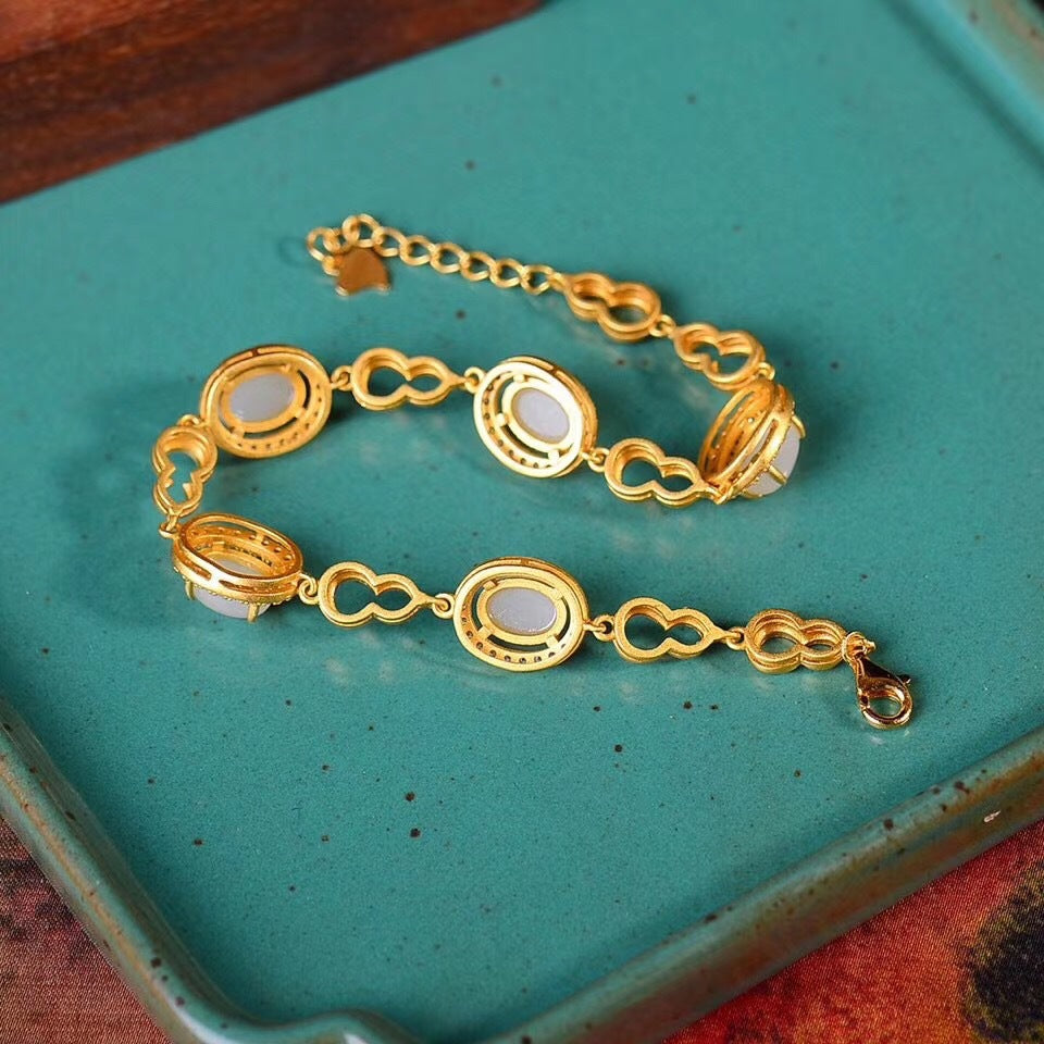 Argent Bracelet classique au charme intemporel