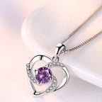 Argent Collier vintage fait main