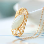 Argent Collier vintage fait main