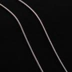 Argent Collier vintage fait main