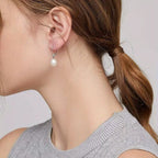 Perle Boucle d'oreille vintage fait main