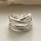 Argent Bague charmant pour toute occasion