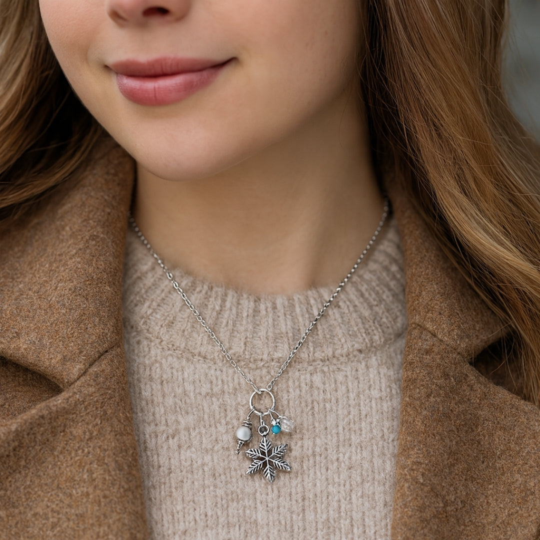 Argent Collier romantique pour moments spéciaux