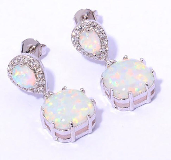 Argent Boucle d'oreille charmant pour toute occasion