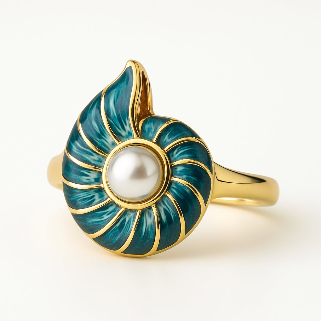 Perle Bague romantique pour moments spéciaux