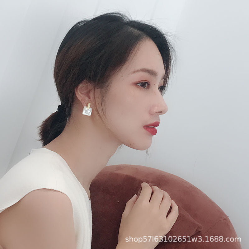 Argent Boucle d'oreille charmant pour toute occasion