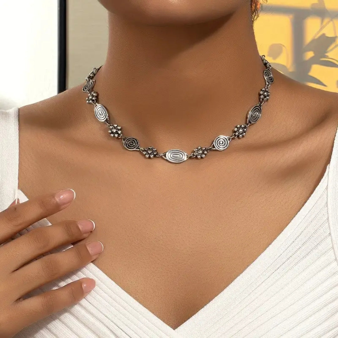 Argent Collier romantique pour moments spéciaux