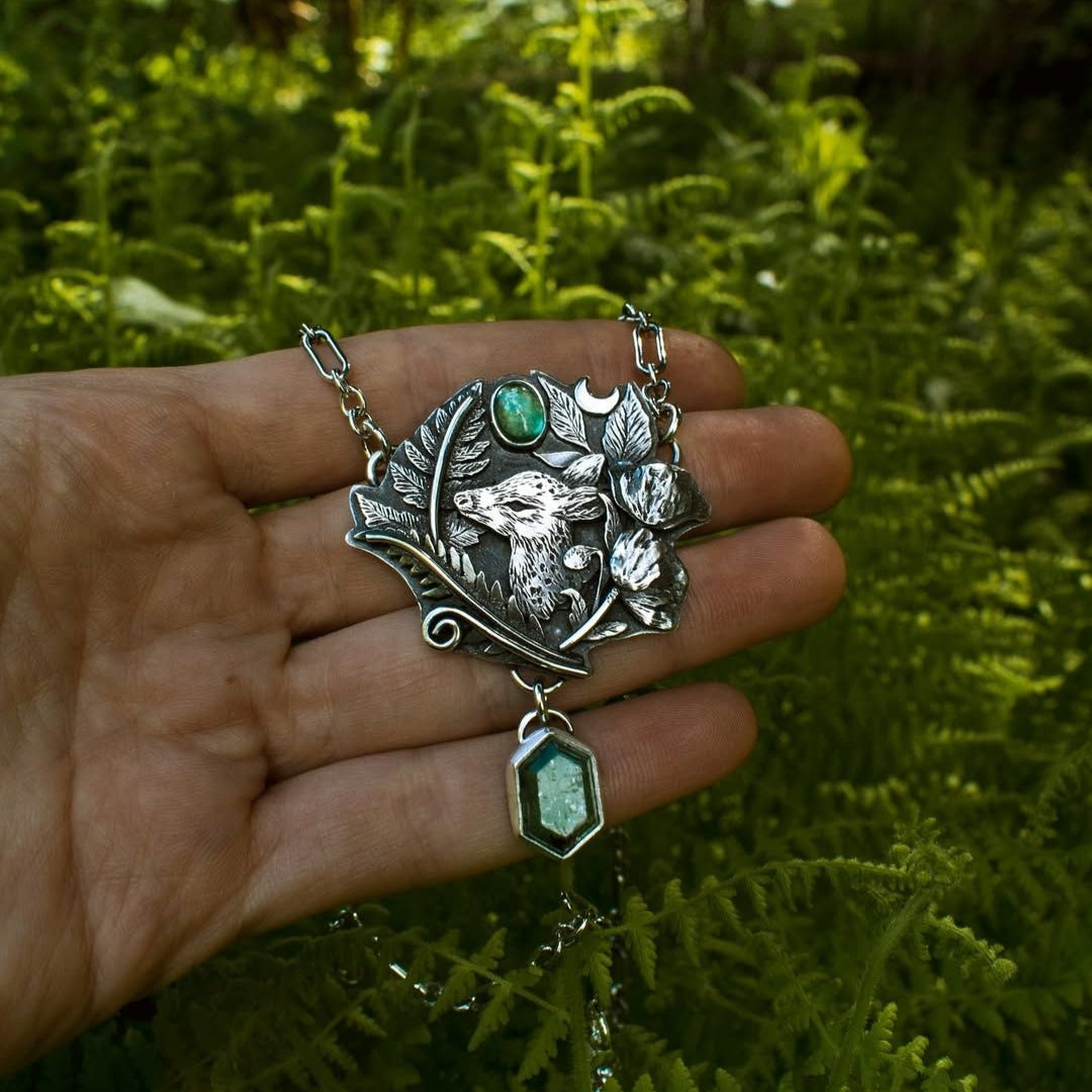 Argent Collier élégant pour toute occasion