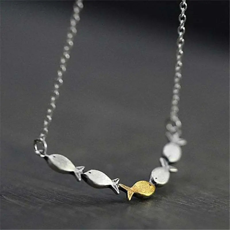 Argent Collier charmant pour toute occasion