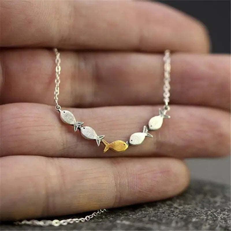 Argent Collier charmant pour toute occasion