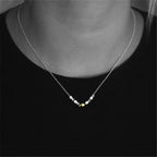 Argent Collier charmant pour toute occasion