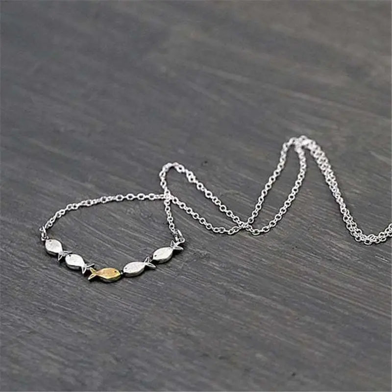 Argent Collier charmant pour toute occasion