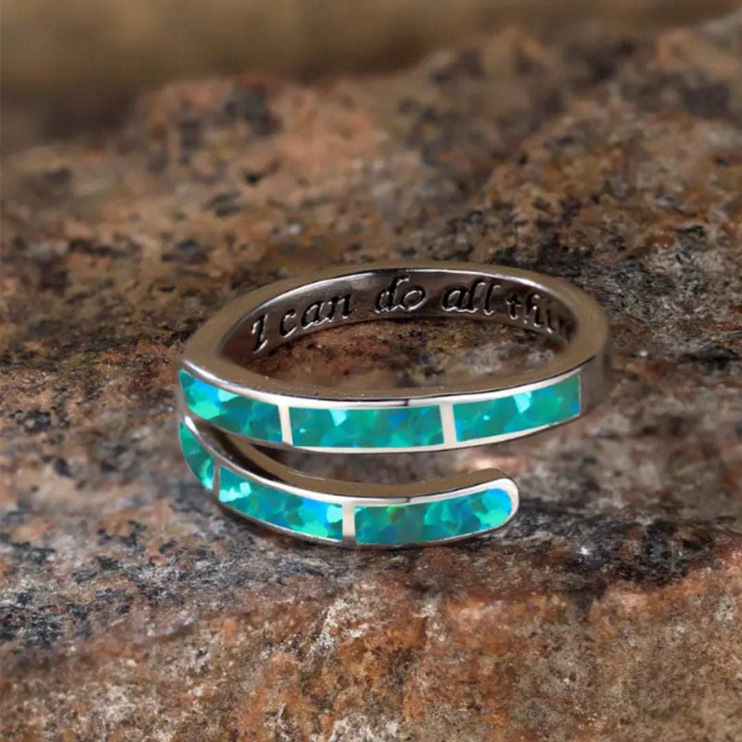 Argent Bague artisanal délicat