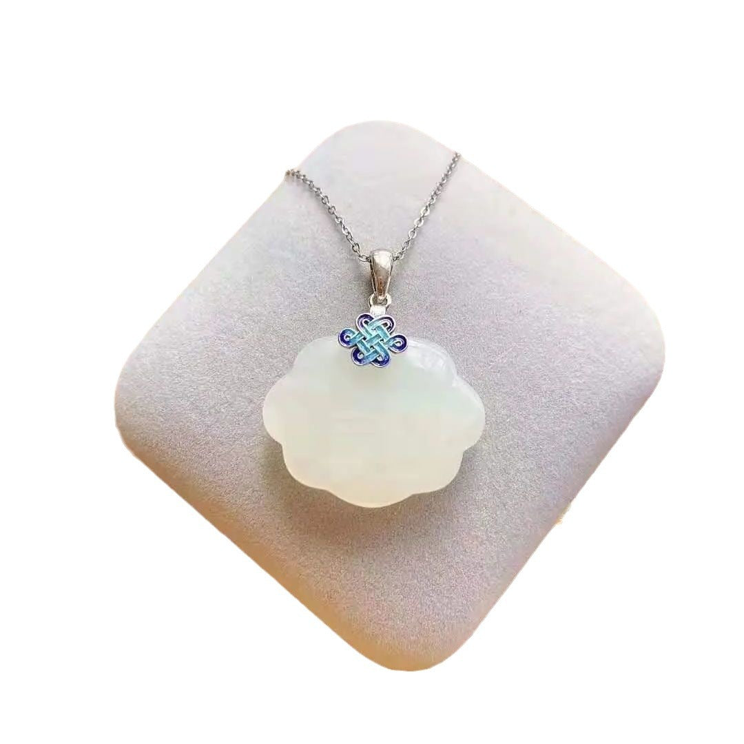 Argent Collier charmant pour toute occasion