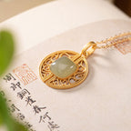 Argent Collier magnifique au style unique