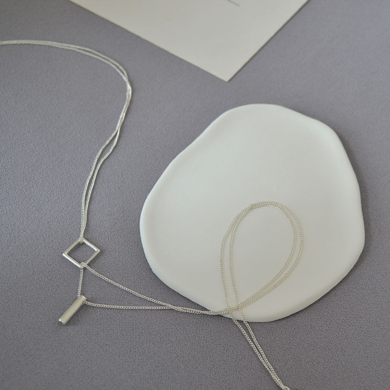 Argent Collier charmant pour toute occasion