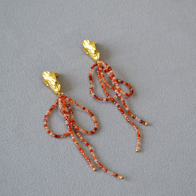 Argent Boucle d'oreille charmant pour toute occasion